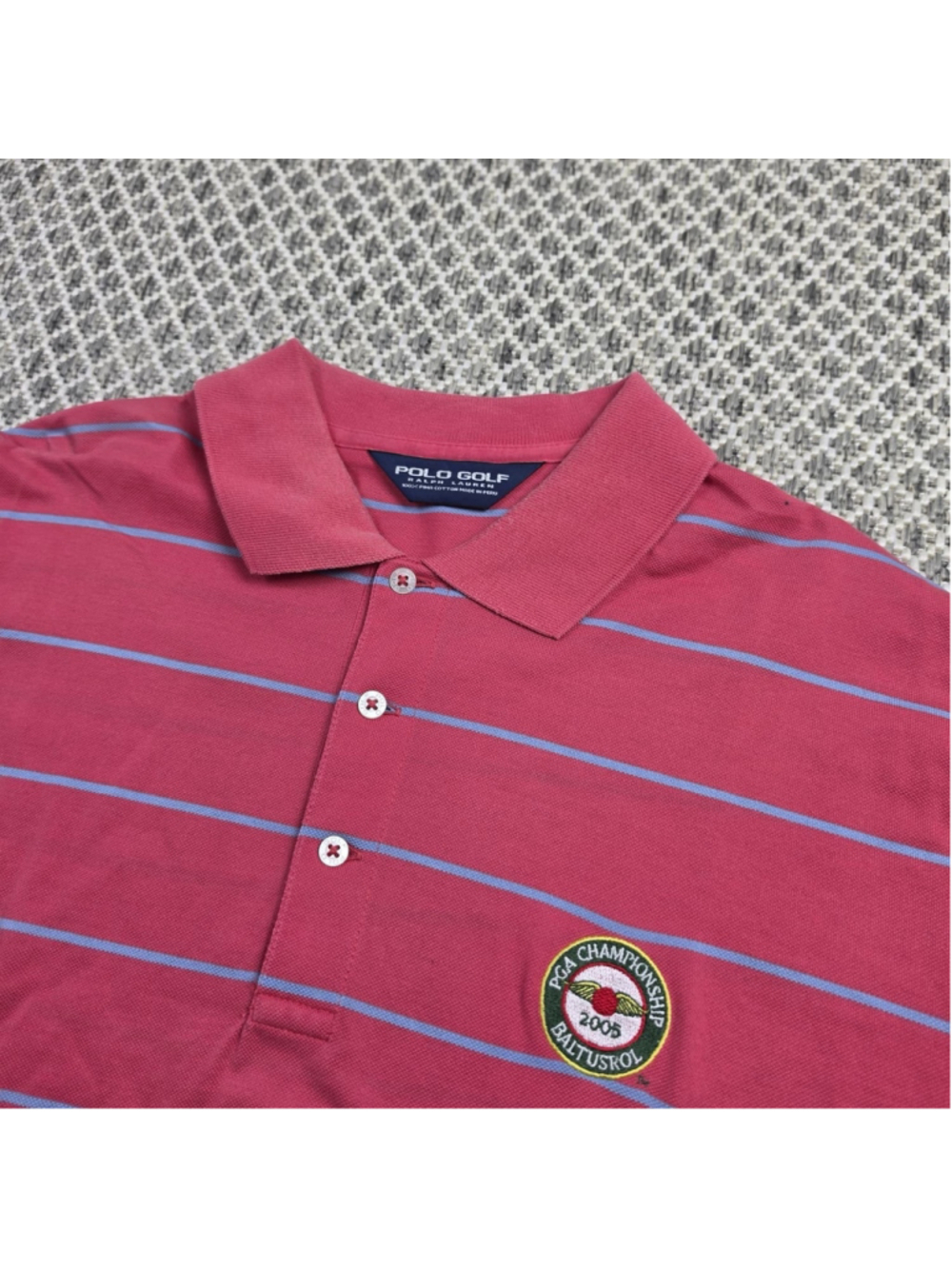 Polo Golf Ralph Lauren 2005 PGA Championship Baltusrol Polo Shirt Men Large